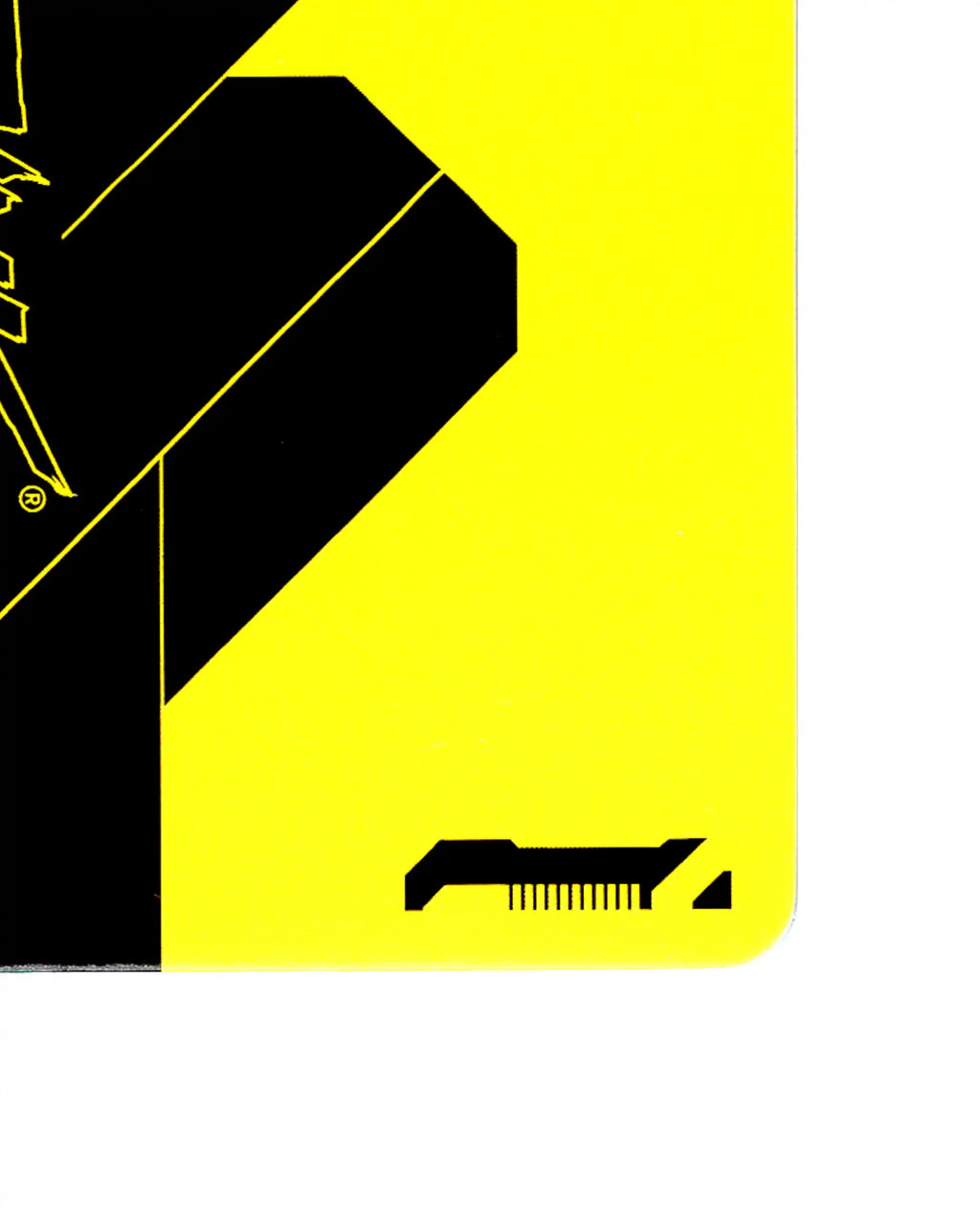 Reboot Optics B136 Cyberpunk 2077 TCG Beta card back bottom-right corner