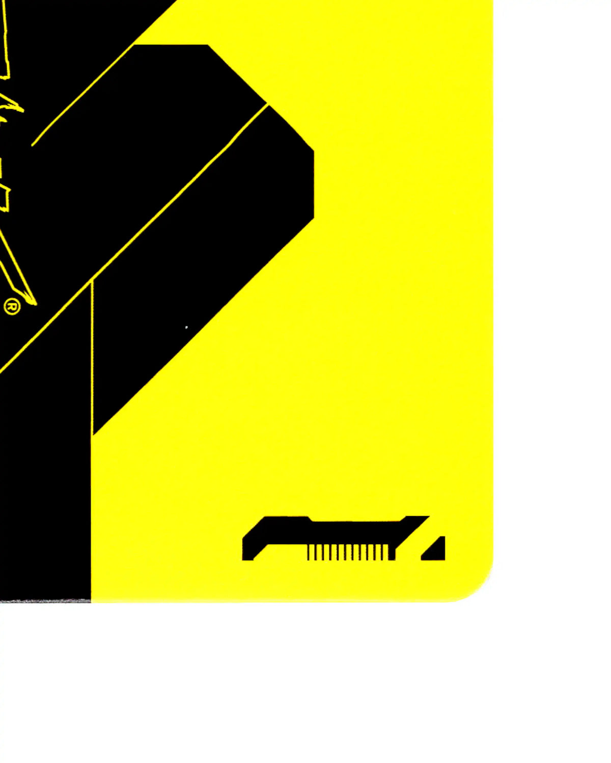 Rita Wheeler — No Stupid Questions B125 Cyberpunk 2077 TCG Beta card back bottom-right corner