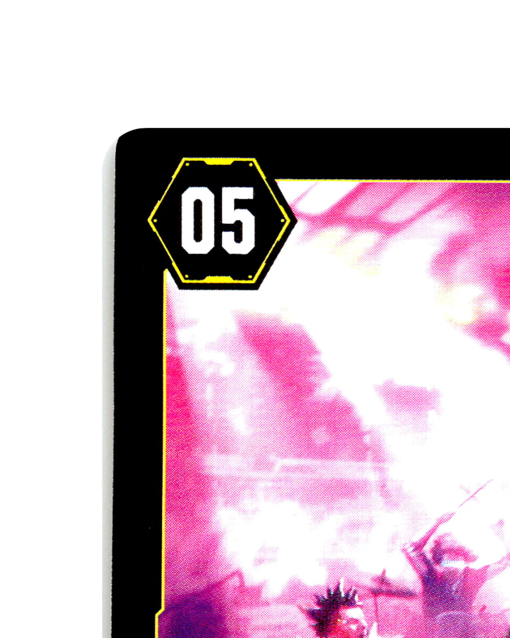 Rockn' Rockerboy B052 Cyberpunk 2077 TCG Beta card front top-left corner