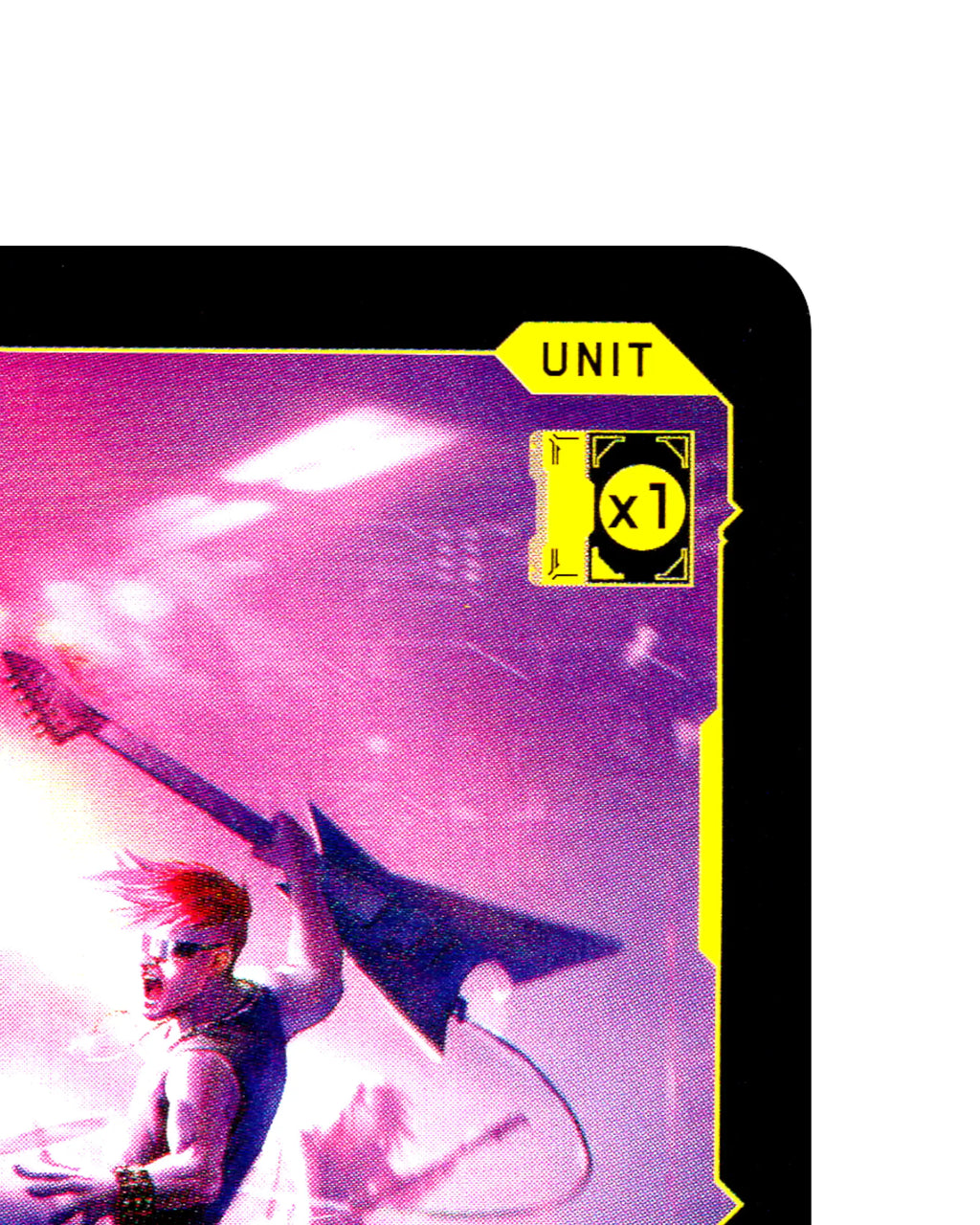 Rockn' Rockerboy B052 Cyberpunk 2077 TCG Beta card front top-right corner