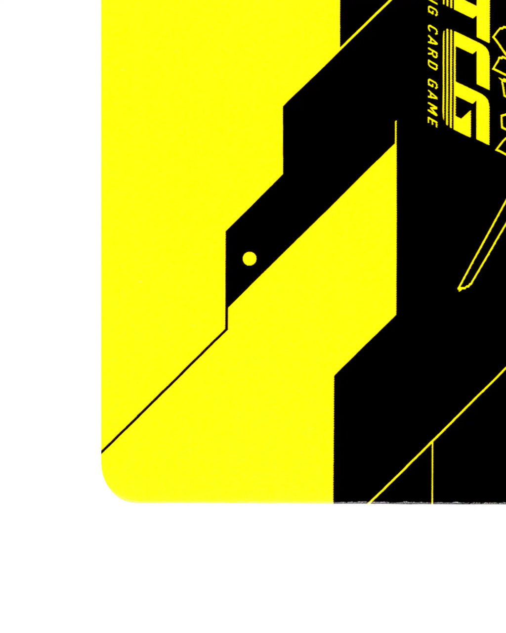 Royce — Don't Call Me Simon B016 Cyberpunk 2077 TCG Beta card back bottom-left corner