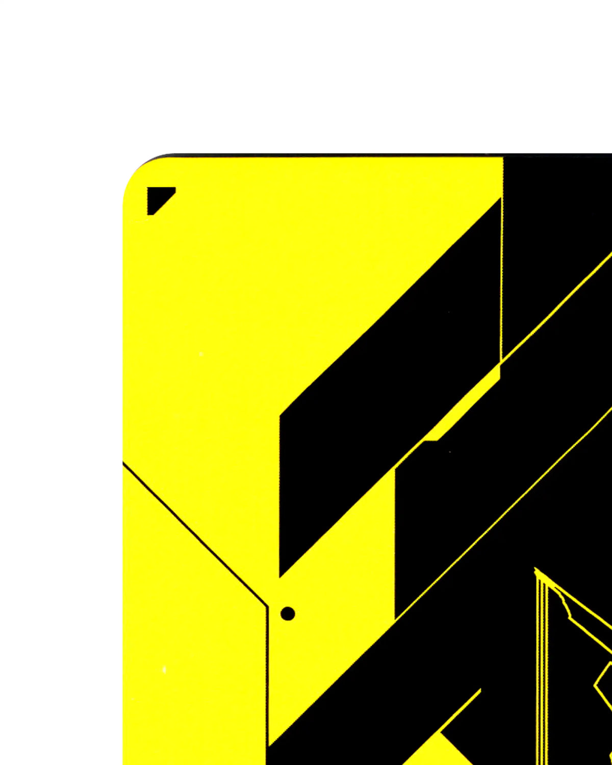 Royce — Don't Call Me Simon B016 Cyberpunk 2077 TCG Beta card back top-left corner
