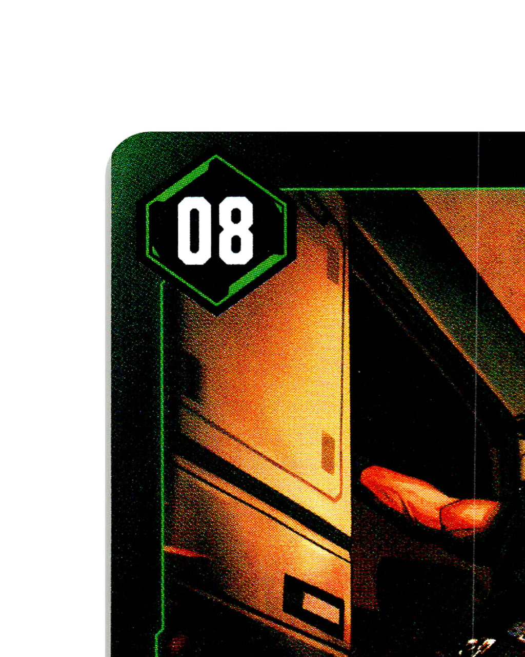 Saul Bright — Stormrider B089 Cyberpunk 2077 TCG Beta card front top-left corner