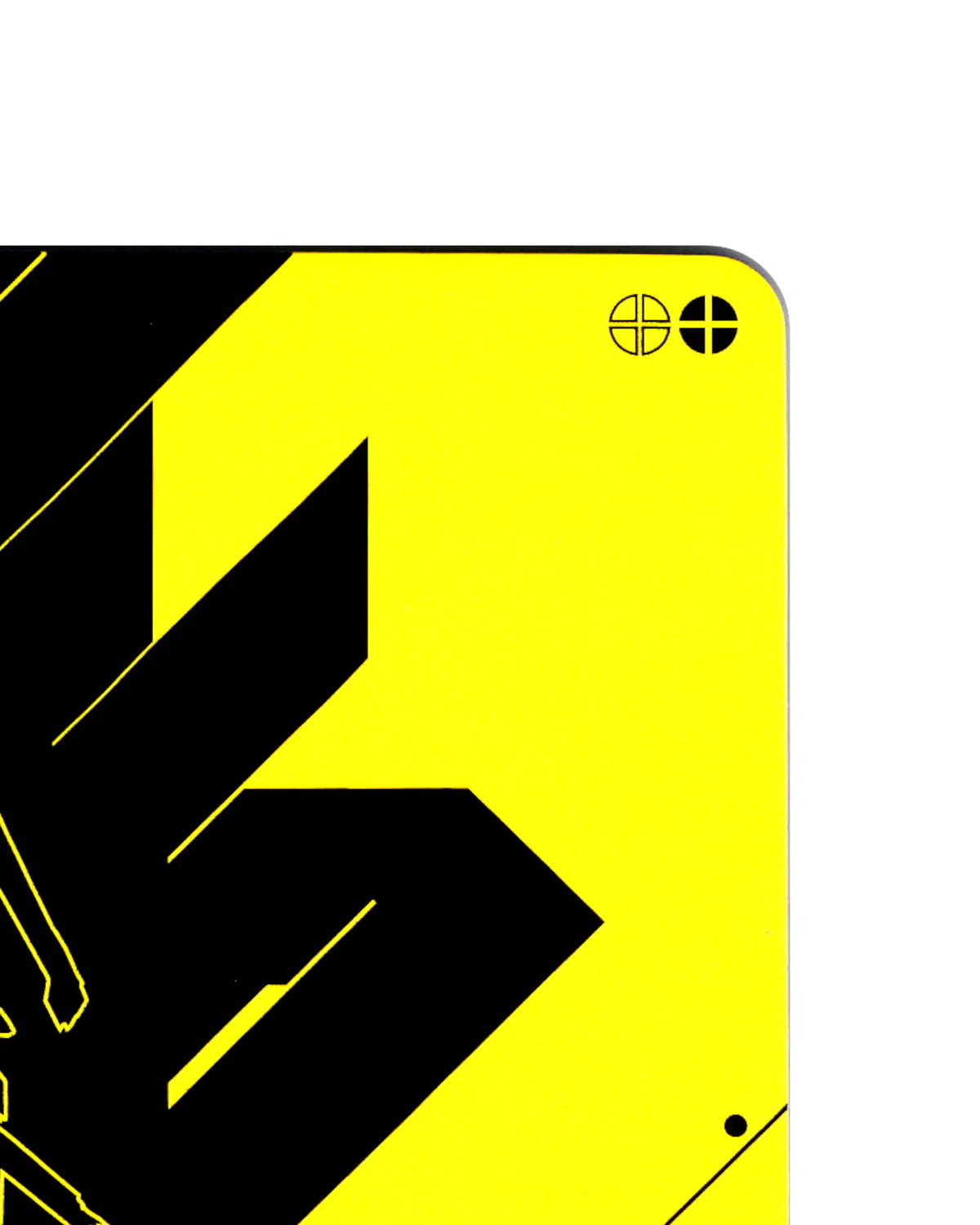 Sketchy Ripper B054 Cyberpunk 2077 TCG Beta card back top-right corner
