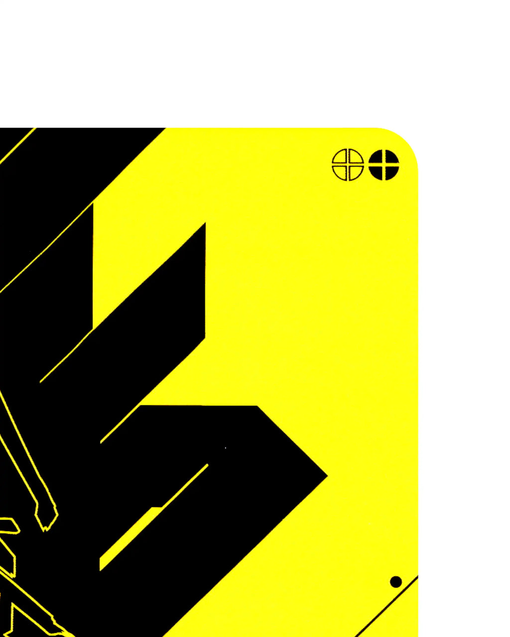T-bug — Amateur Philosopher B055 Cyberpunk 2077 TCG Beta card back top-right corner