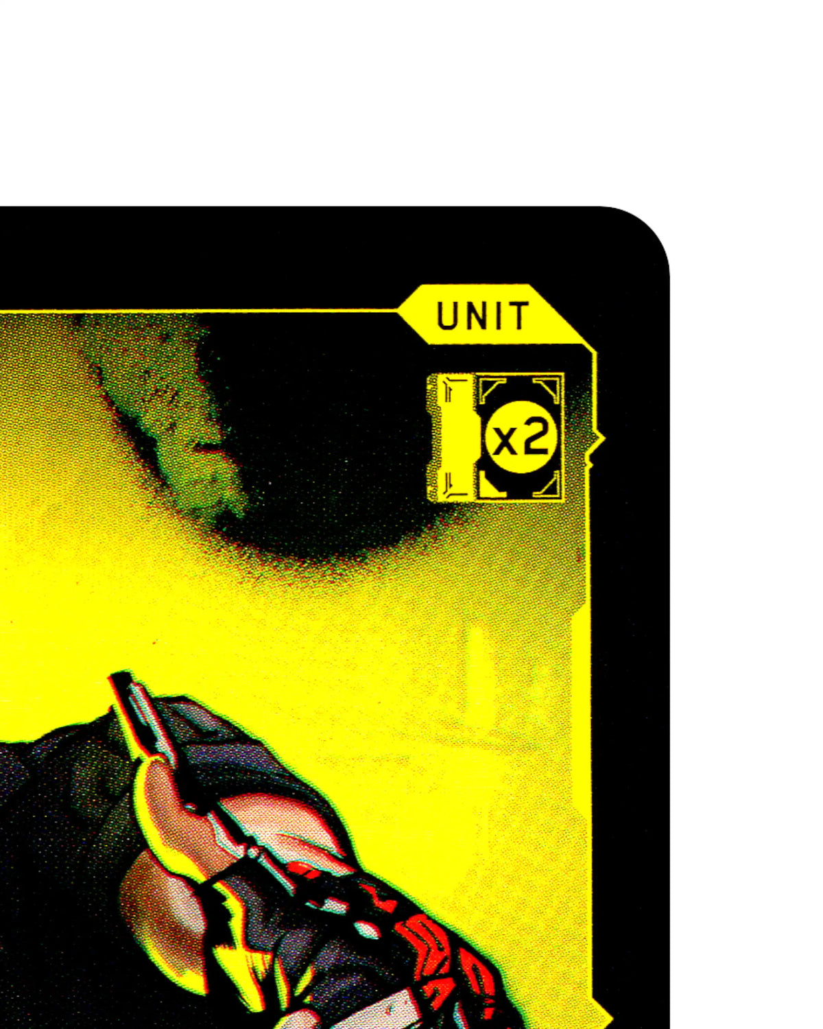 Viktor Vektor — You Might Feel a Little Pinch B058 Cyberpunk 2077 TCG Beta card front top-right corner