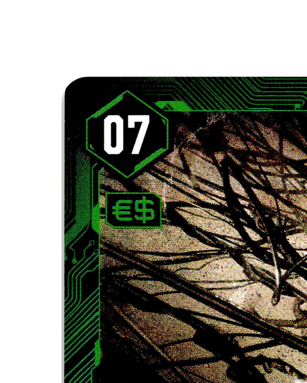 (Don't Fear) The Reaper B098 Cyberpunk 2077 TCG Beta card front top-left corner