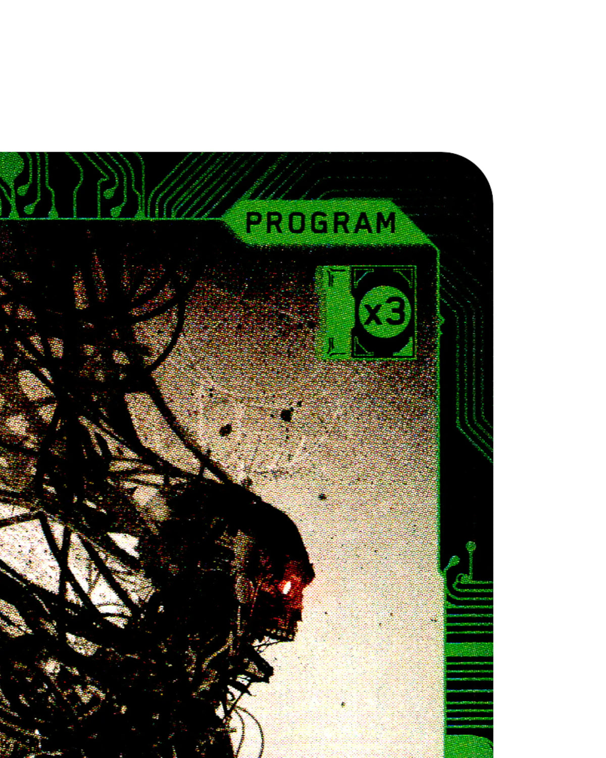 (Don't Fear) The Reaper B098 Cyberpunk 2077 TCG Beta card front top-right corner